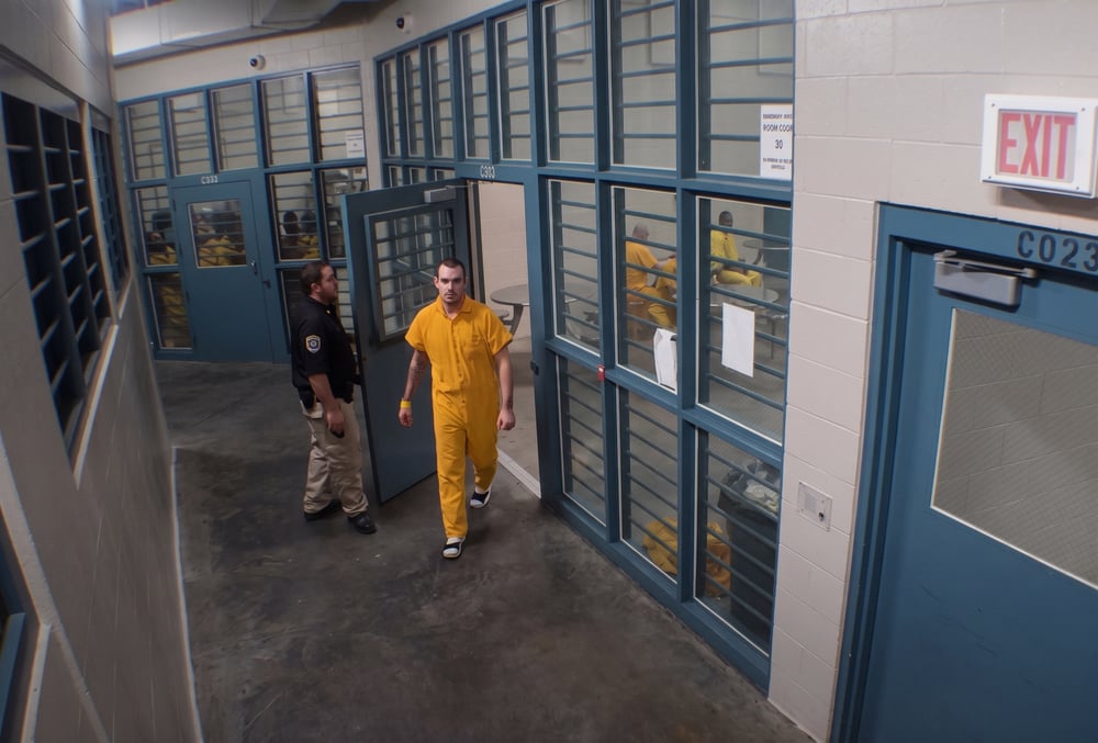 image of inmate moving taken by visionops