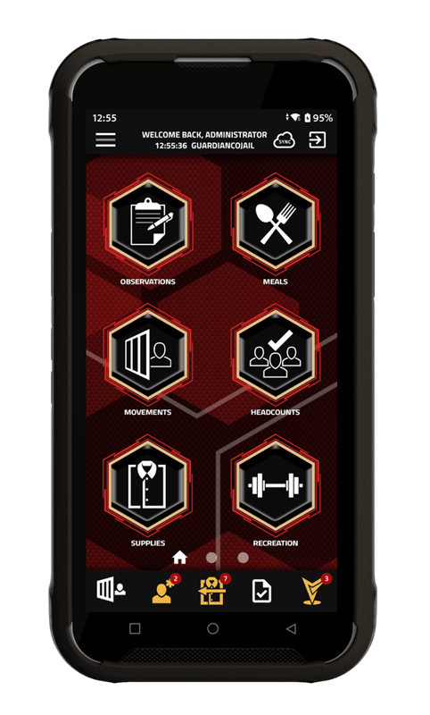 inmate tracking mobile device