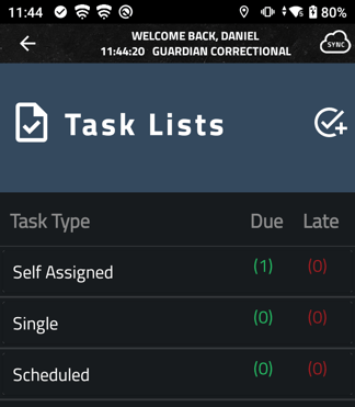 Mobile Command XR Task Management