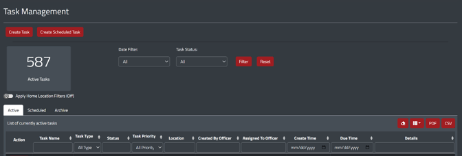 Task Management Dashboard
