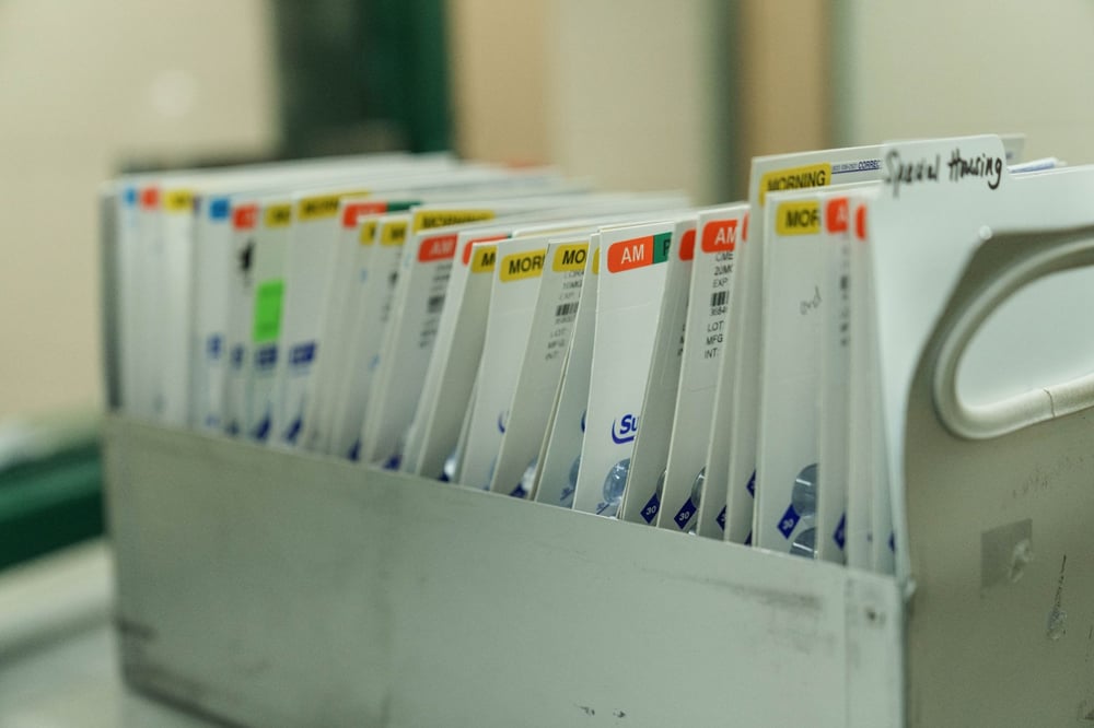 med pass in jail