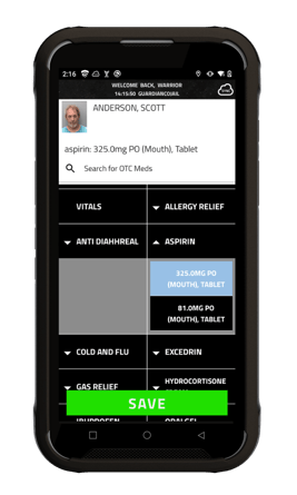 otc wordblocks medication manager for command cloud