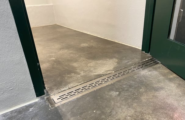 Modern jail facility draining