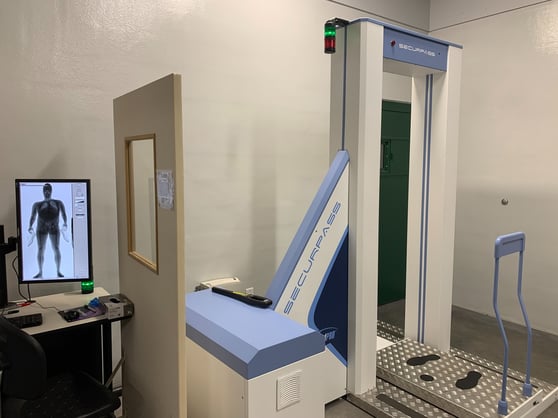 Modern jail facility screening