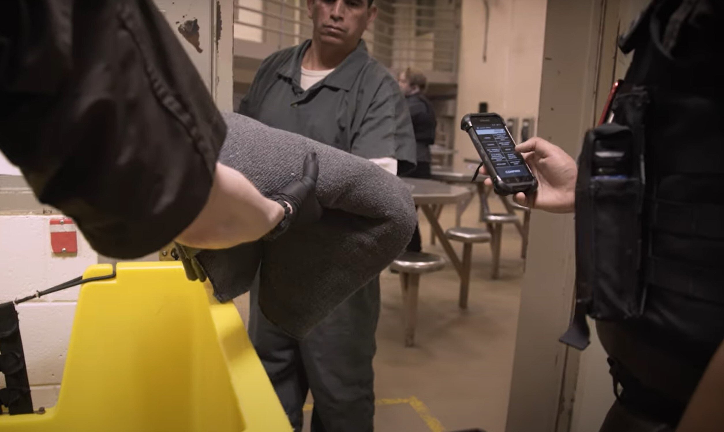 inmate receiving supplies